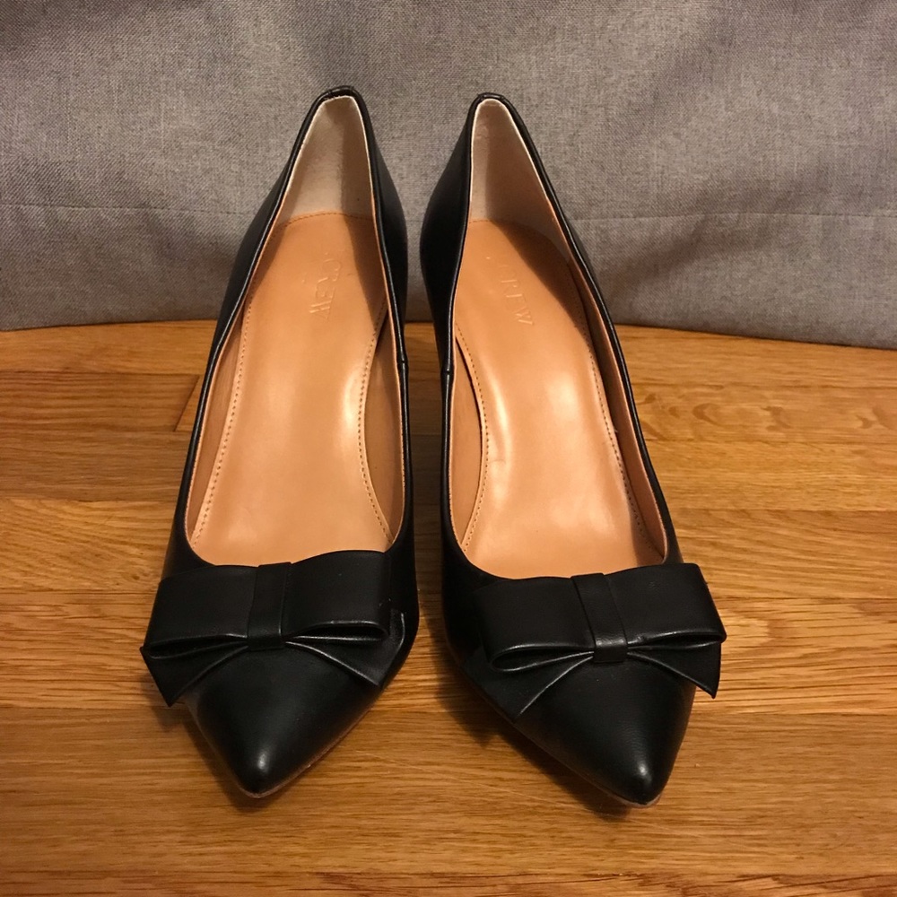 Like new black JCrew heels